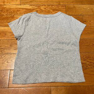 EUC Brandy Melville Ashlyn Heathered Grey Top T-shirt